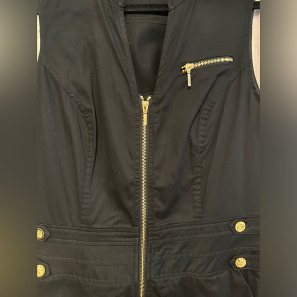 Black Venus Utility Fitted Jumpsuit - Picture 5 of 13